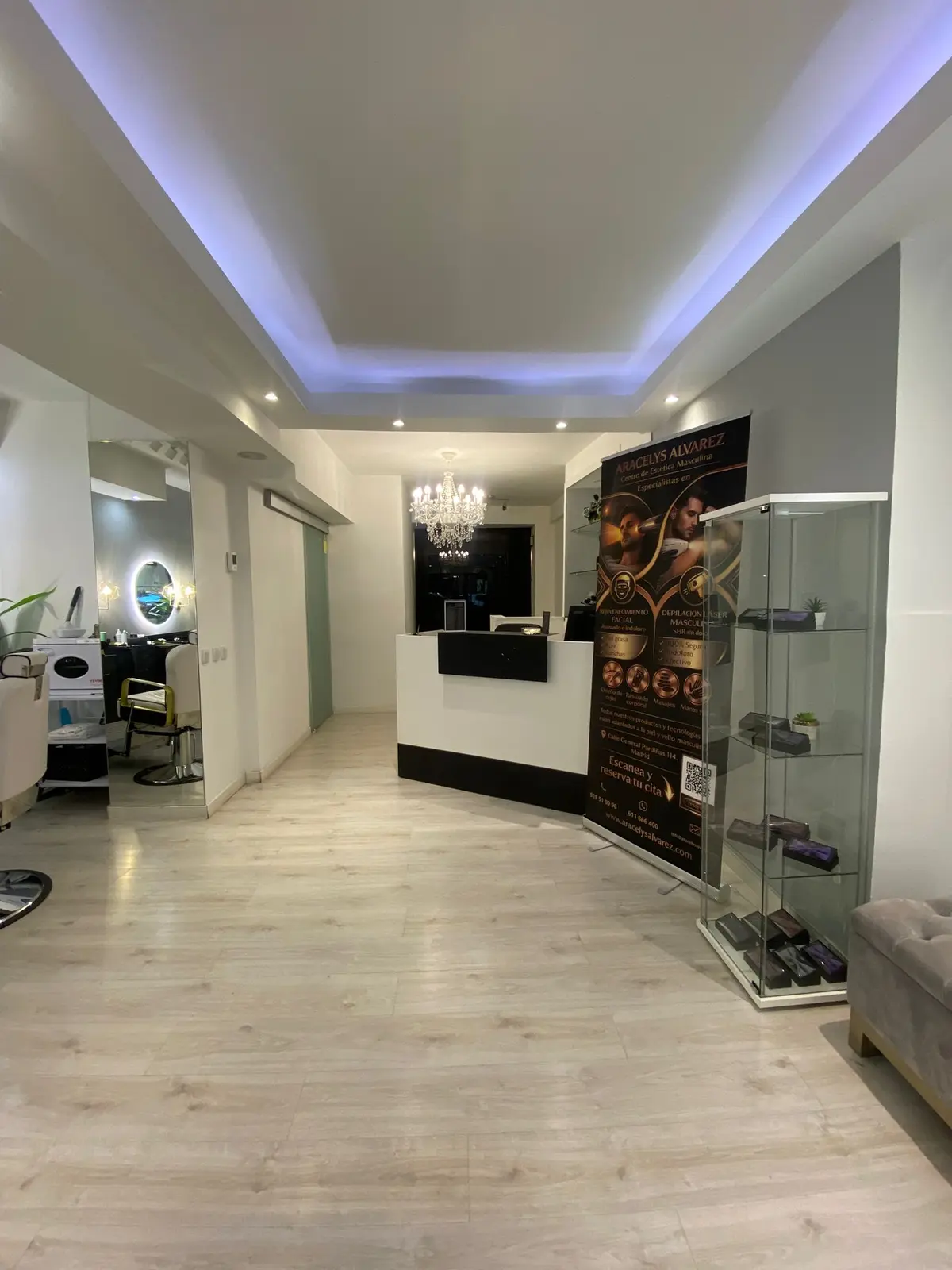 Centro de estetica masculina Barrio Salamanca Madrid