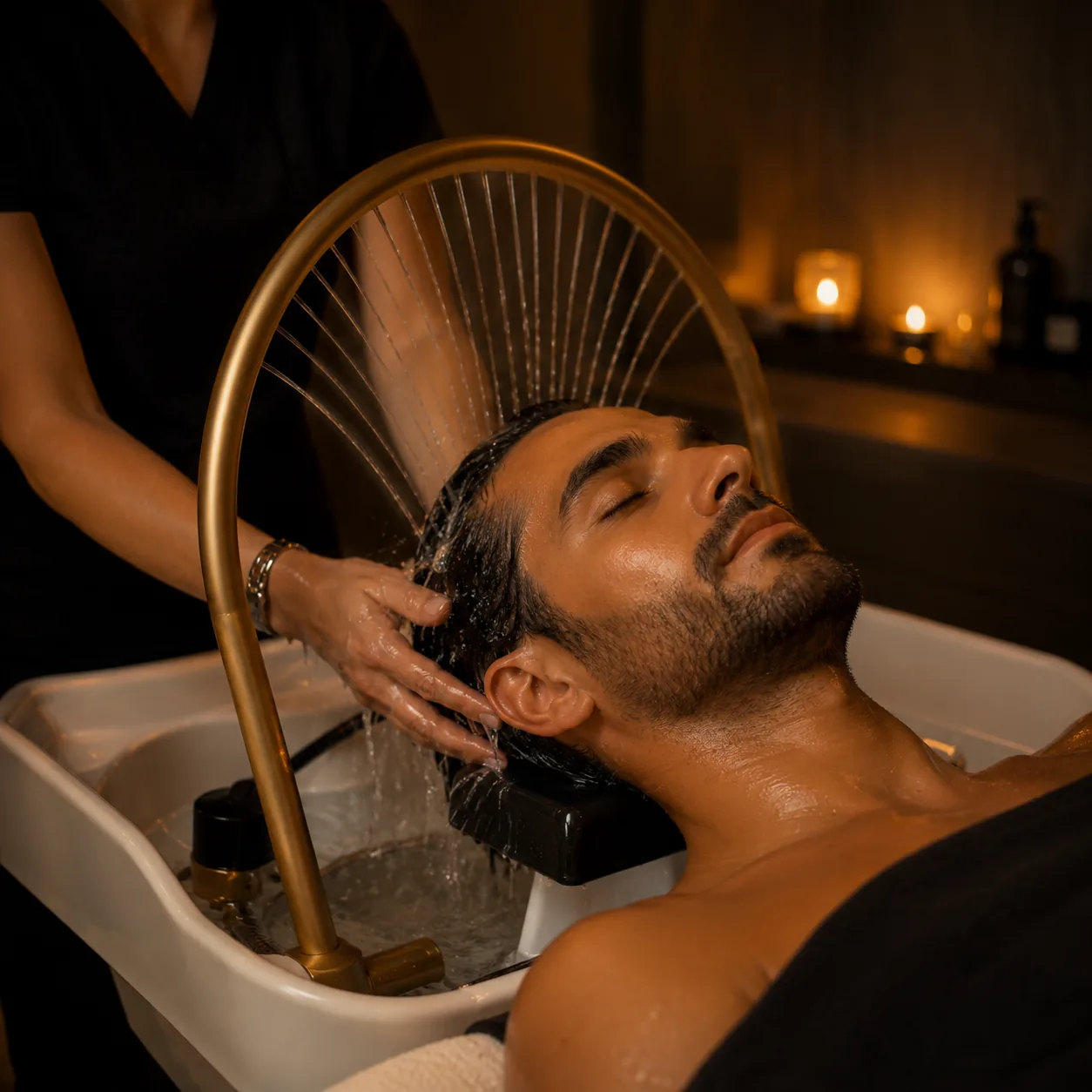 Head spa para hombres en Madrid